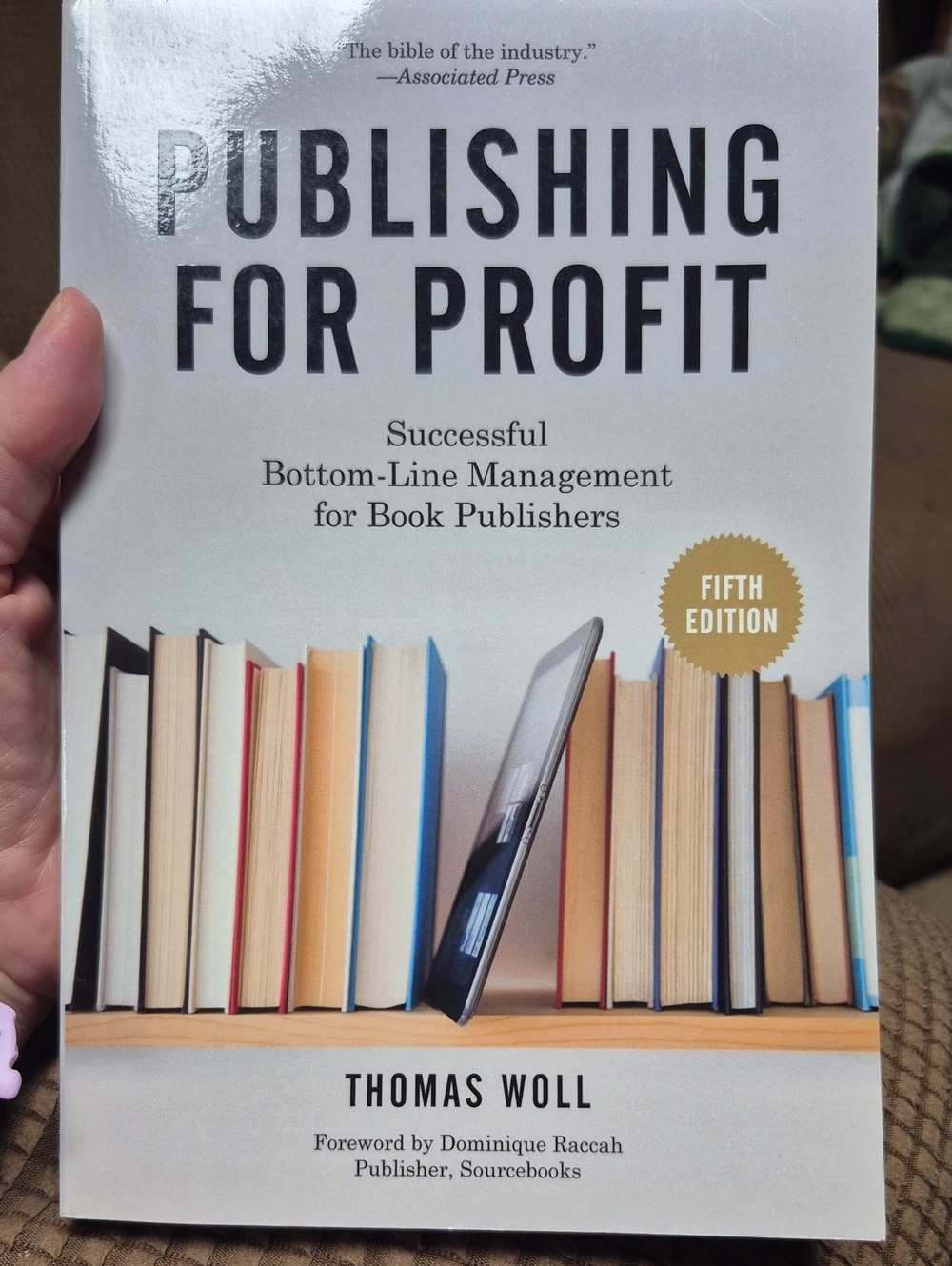 Publishing for Profit by Thomas Woll - White Cover
